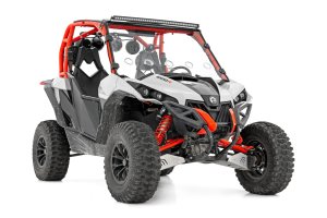 Can-Am Commander Max 1000 DPS LED Light Kit - Front Mount - Rough Country - 40 Can-Am Commander Max 1000 DPS LED Light Kit - Front Mount - Rough Country - 40